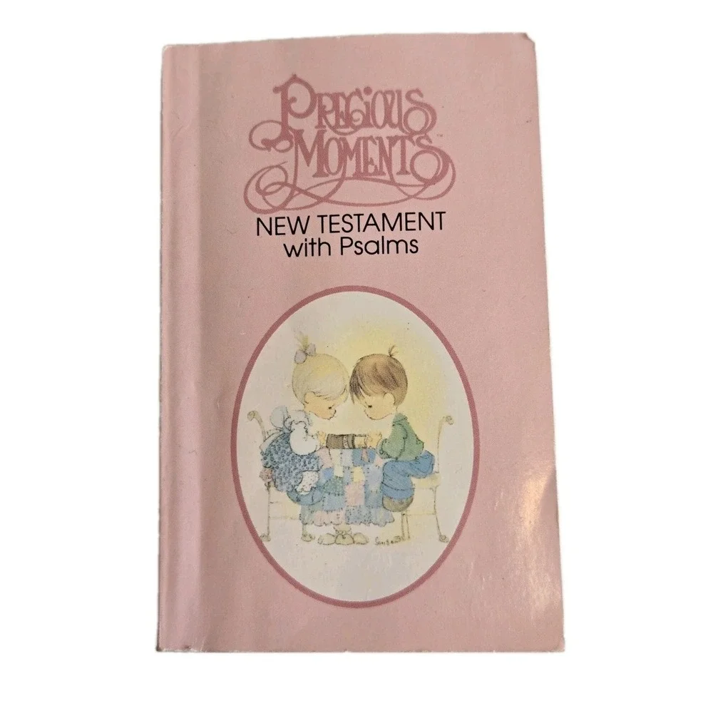 VTG Precious Moments POCKET BIBLE New Testament with Psalms NKJV Gift Edition